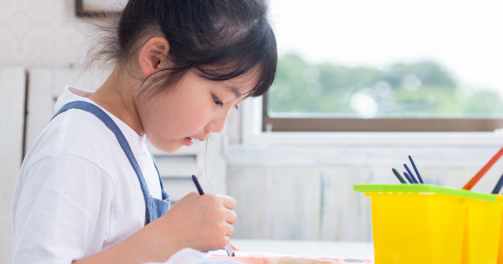 子どもが自分の趣味嗜好に没頭している